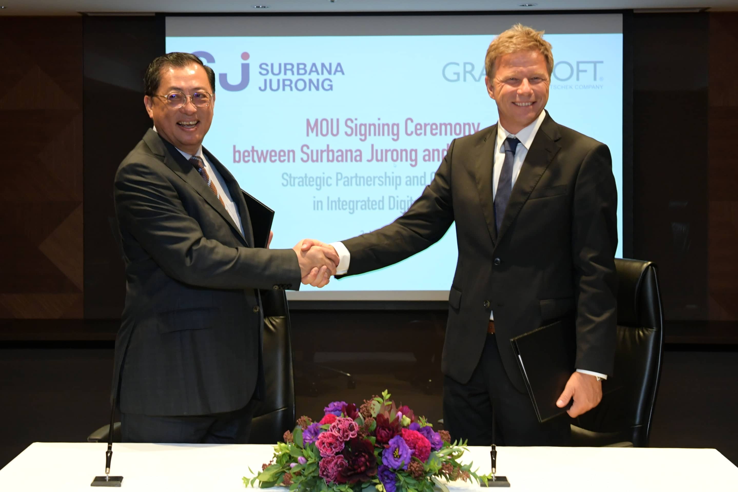 Singapore’s Surbana Jurong and GRAPHISOFT SE sign MOU
