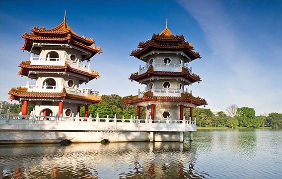裕廊湖公园、裕华园、星和园和裕廊山