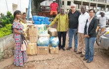 Provision of safety equipment for disaster relief after Sierra Leone floods